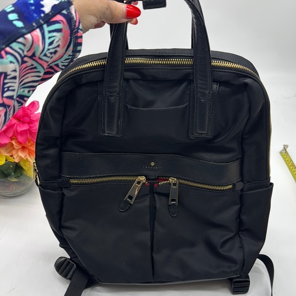 Travanti Black Nylon Lightweight Travel Computer Backpack TOT7890B main image 8